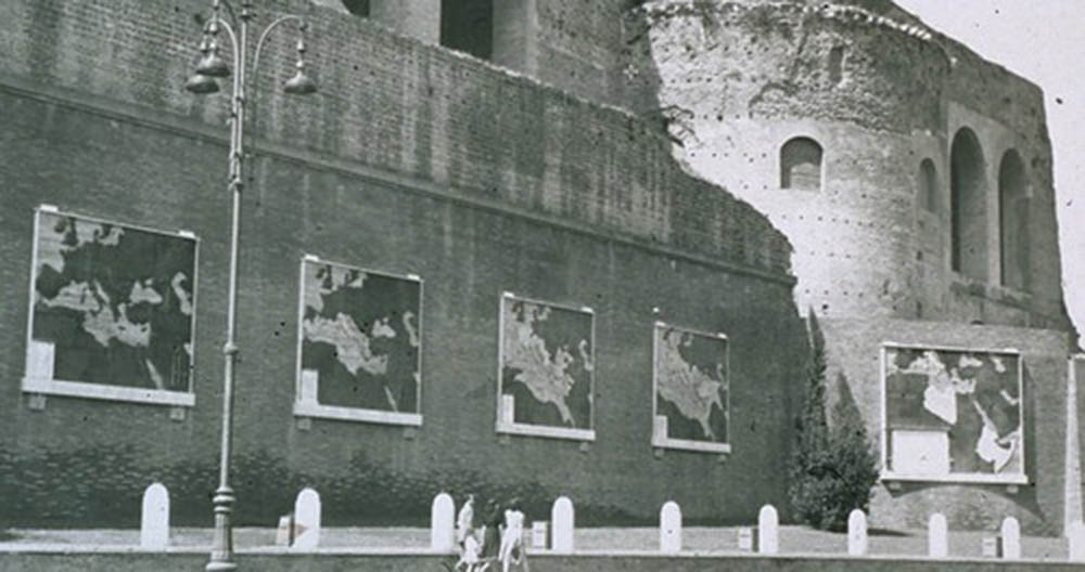 Via dell'Impero, carte geografiche