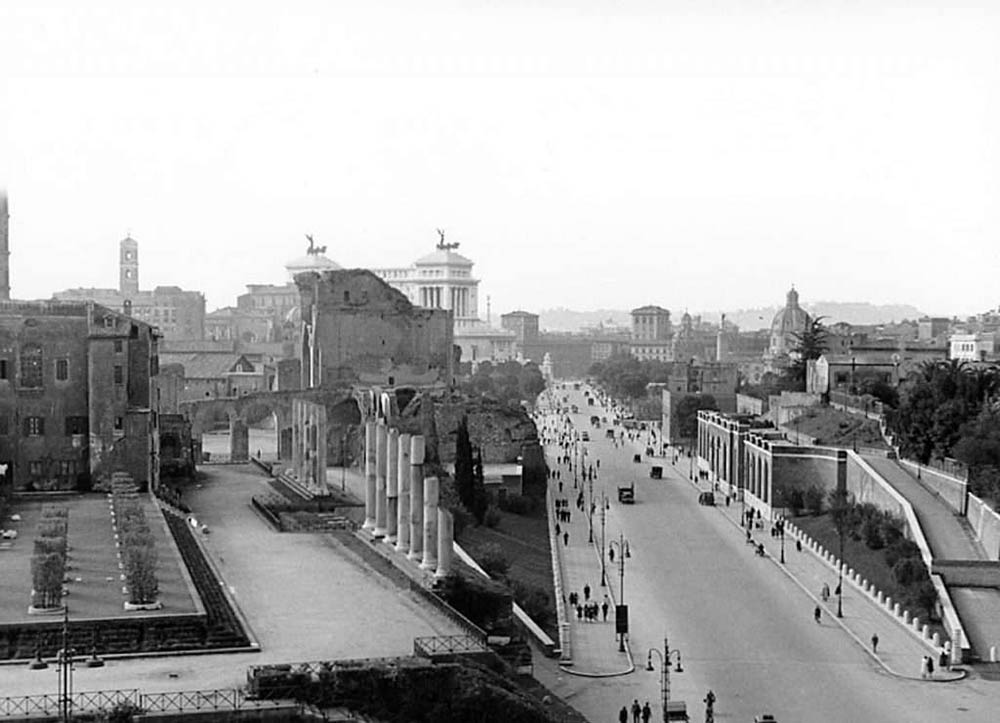 Via dell'Impero conclusa